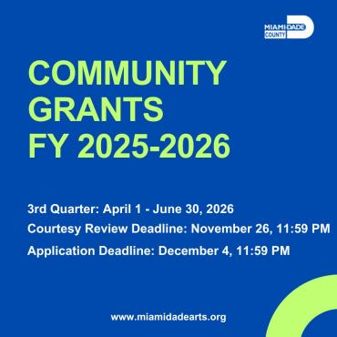 FY 25-26 Community Grants Program 3rd Quarter