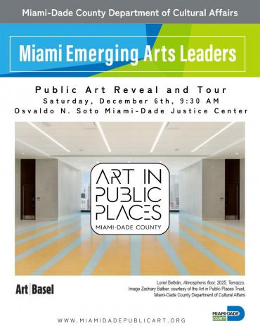 Join the Miami Emerging Arts Leaders at our Public Art Reveal and Tour