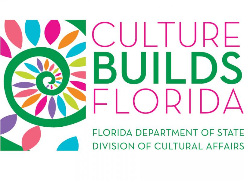 Image:  Culture Builds Florida Logo